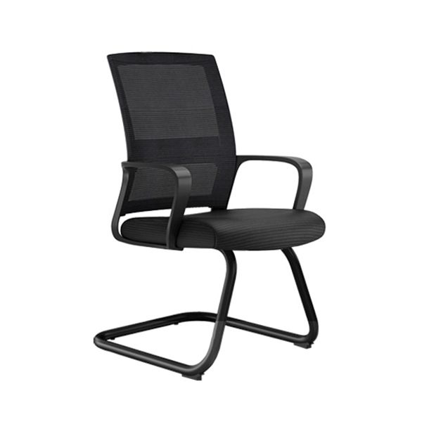 Modern Style Office Chair Fixed Arms No Distressing Desk Chair