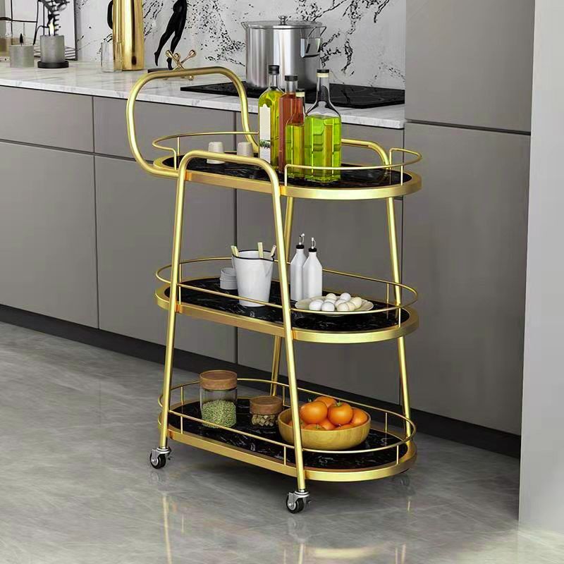 Rolling Contemporary Prep Table Metal Prep Table for Kitchen Use