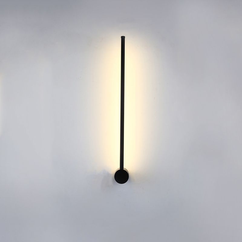 Nordic Minimalism LED Line Wall Lamp Rotatable Design Long Strip Sconce Light for Living Room Corridor