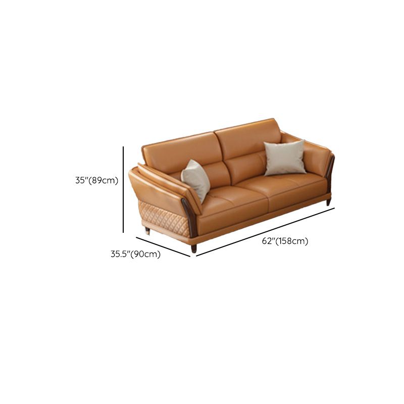 Contemporary Sectional Sofa Pillow Top Arm Sofa for Living Room