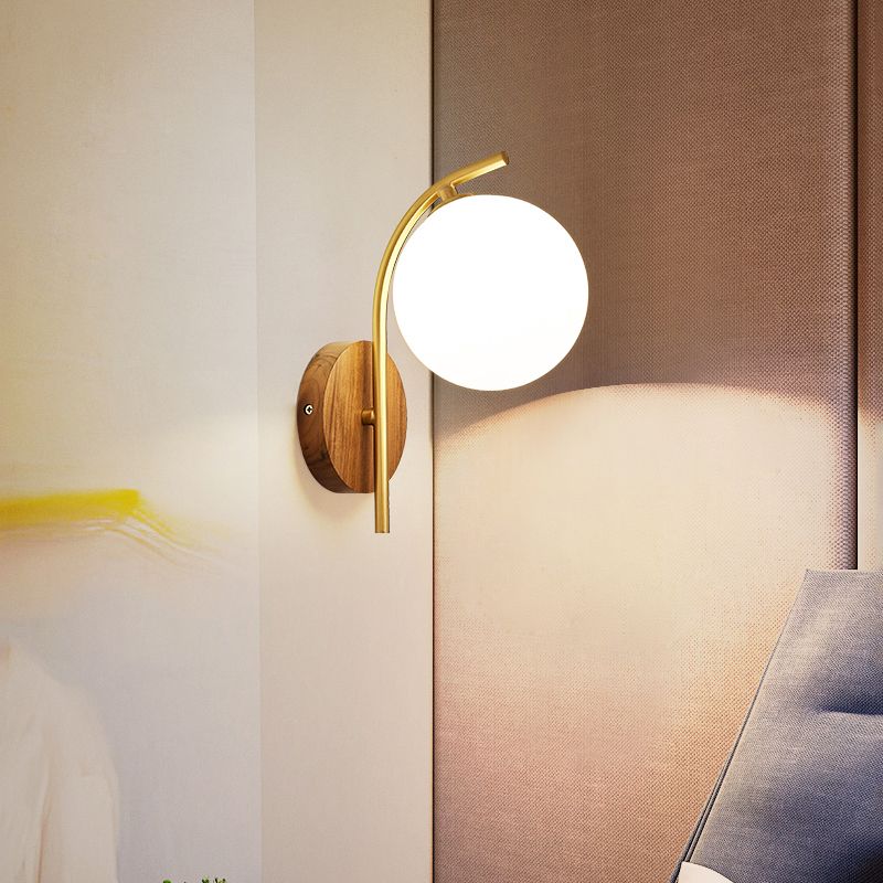 Contemporary Simple Wall Sconce One Head Wall Light for Living Room