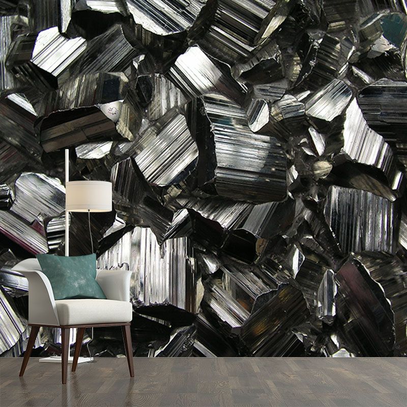 Abstract Pattern Resistant Mural Wallpaper Environment Friendly Sleeping Room Wall Mural