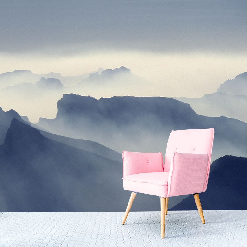 Customized Moisture Resistant Mural Wallpaper Decal Mountain for Decoration