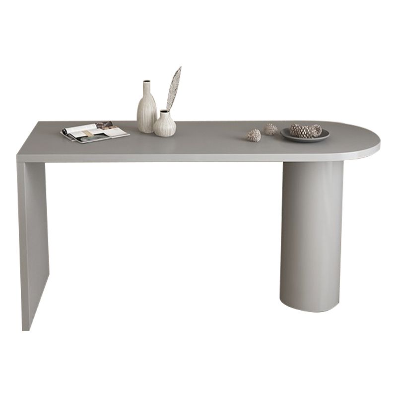 40-inch Height Bar Table Contemporary Wood Top Bar Table for Living Room