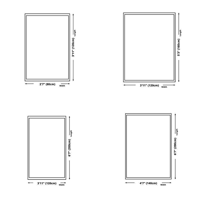 Tapis géométrique lavable élégant Confort Géométrique Tapis antidérapant Polyester pour la décoration intérieure