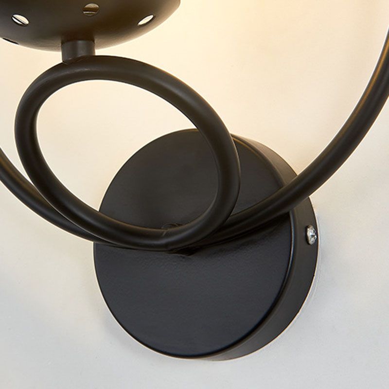 Modern Simple Iron Vanity Light Circle Shape Vanity Lamp for Shower Room