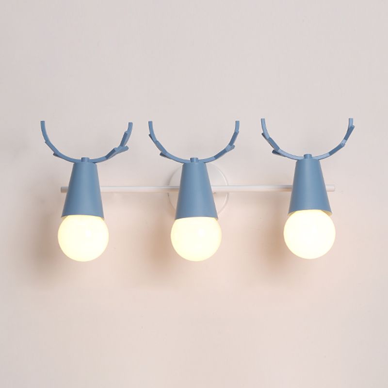 Modern Style Geometric Wall Mounted Lamps Metal Multi Lights Wall Light Sconces