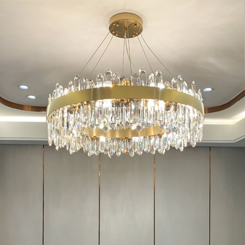 Modern Chandeliers For Foyer Circular Chandelier Pendant Lighting Fixtures