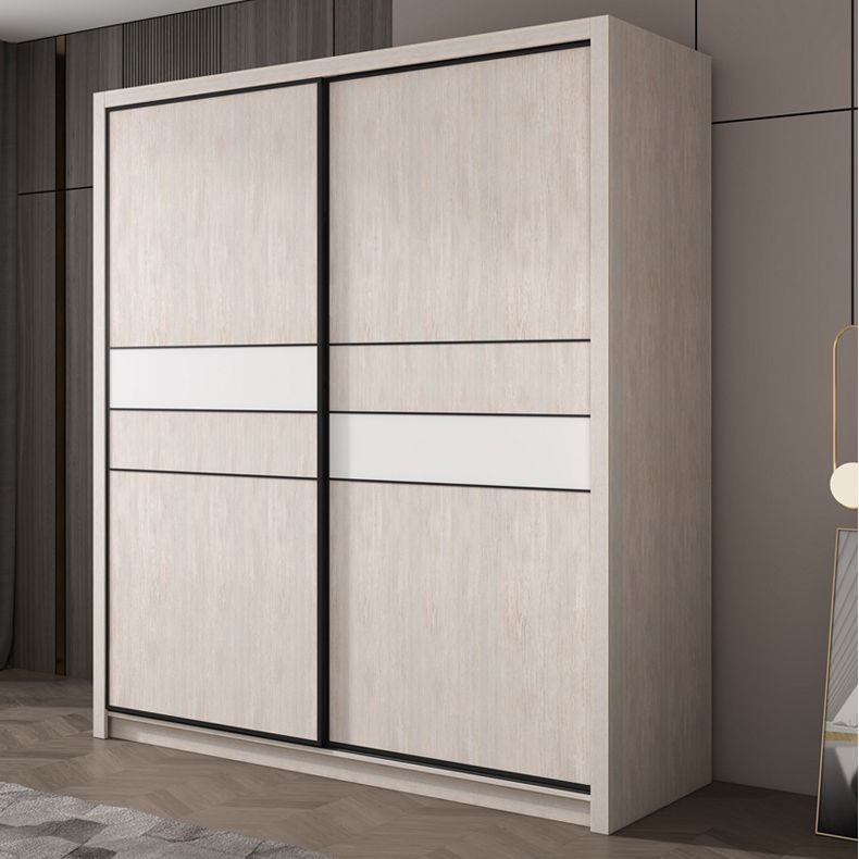 Modern Sliding Wardrobe Closet With Drawer Wooden Wardrobe Armoire