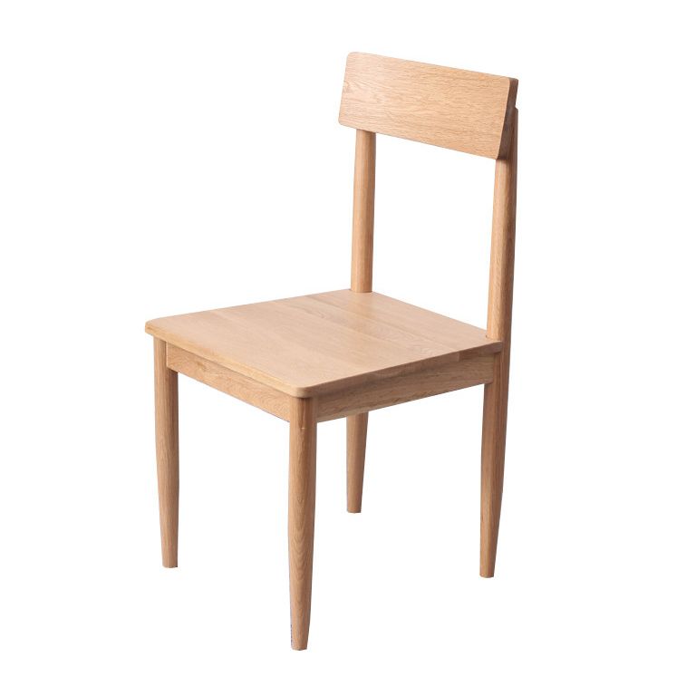 Minimalist Wooden Dining Set Standard Height with 4 Legs Base Dining Room Set for Home Use