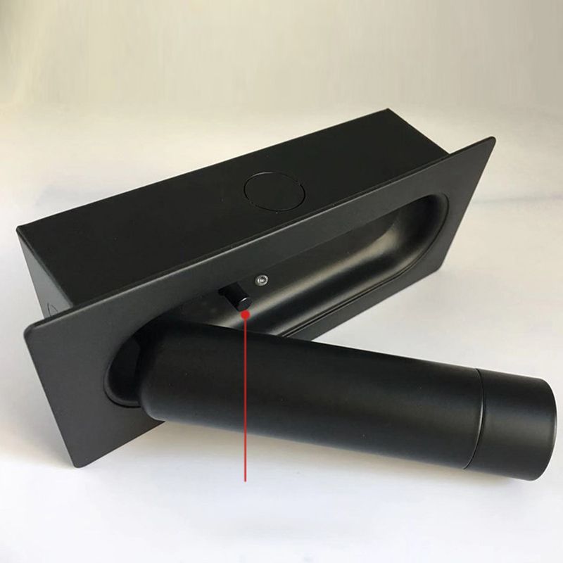 Black Metall Wandleuchte moderne Wandmontage Leuchte Leselampe für Schlafzimmer