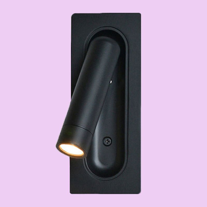 1 Light Wall Sconce Modern Style Metal Wall Lighting for Bedside