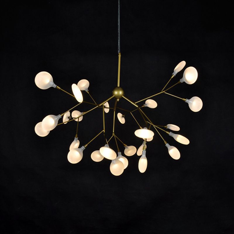 Designer Leaf Foglia Affermazione Light Acrilico Soggiorni Lampacchino l'illuminazione in oro