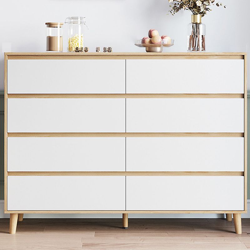 Contemporary Bedroom Chest 16" Wide Storage Chest with Drawers