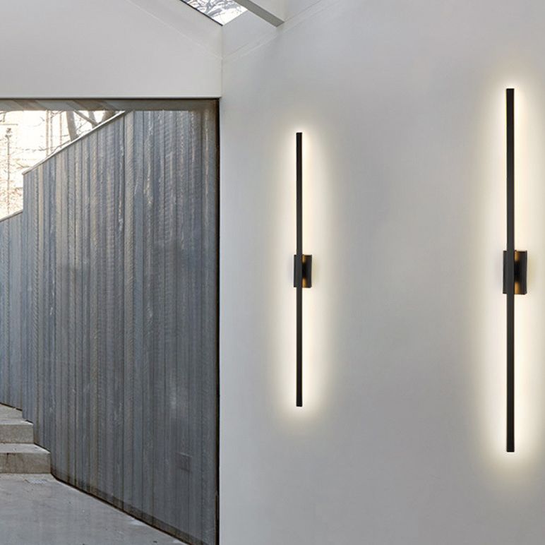Linear Vanity Wall Lights Modern Simplicity Aluminium Wall Sconce for Bathroom