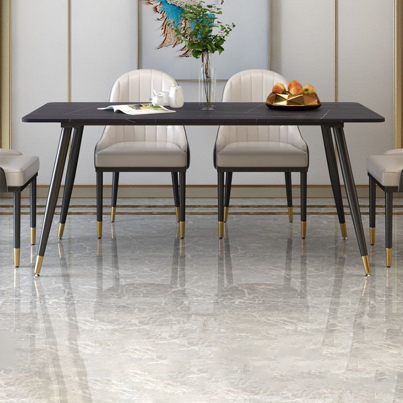 Modern 1/2/5/6/7 Pieces Dining Set Stone Top Dining Furniture Set