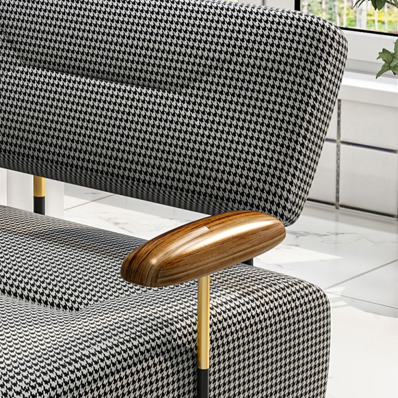 29.92"L x 30.71"W x 31.89"H Contemporary Cushion Back Arm Chair