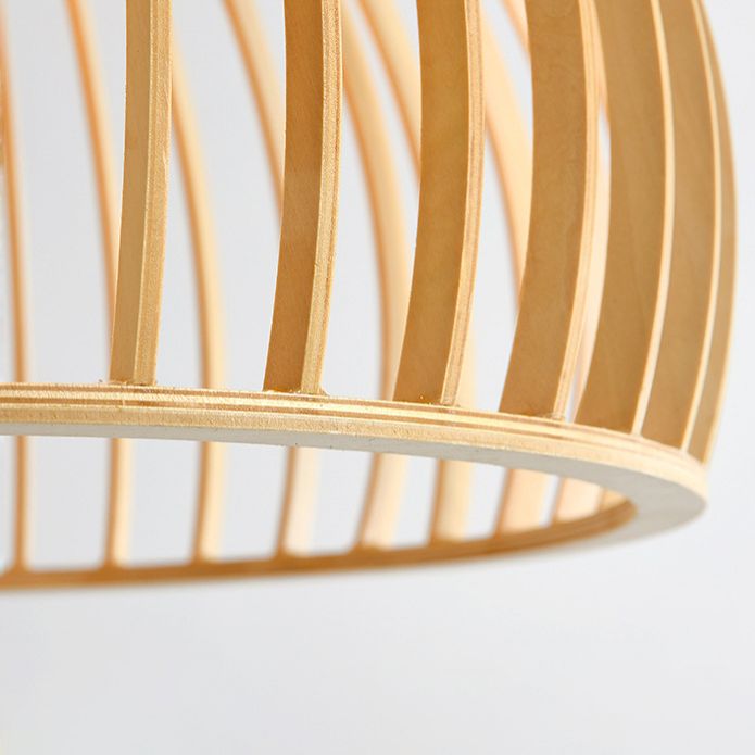 1 Lichthängerlampenvorrichtung moderner hölzerne Anhänger Licht für Esszimmer