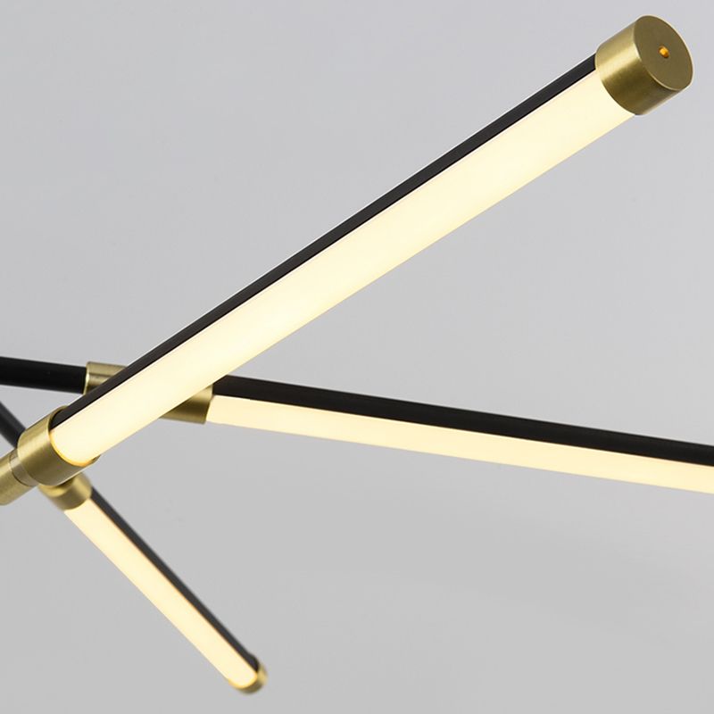 Acrylic Multi-Tier Ceiling Pendant Light Minimalistic LED Chandelier Lighting Fixture