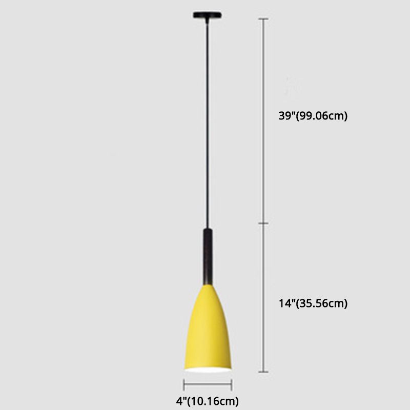 Bottle Pendant Ceiling Light Simplicity Style Metal Ceiling Pendant Lamp for Dinning Room