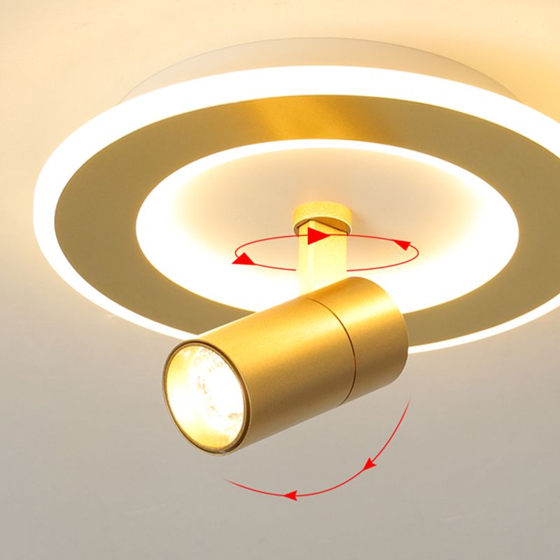 Illuminazione a soffitto modernista a 2 teste con faretti Plafoniere a LED da incasso