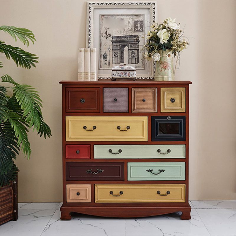 Coastal Chest Dresser Solid Wood Dresser with 8/10/12 Drawers