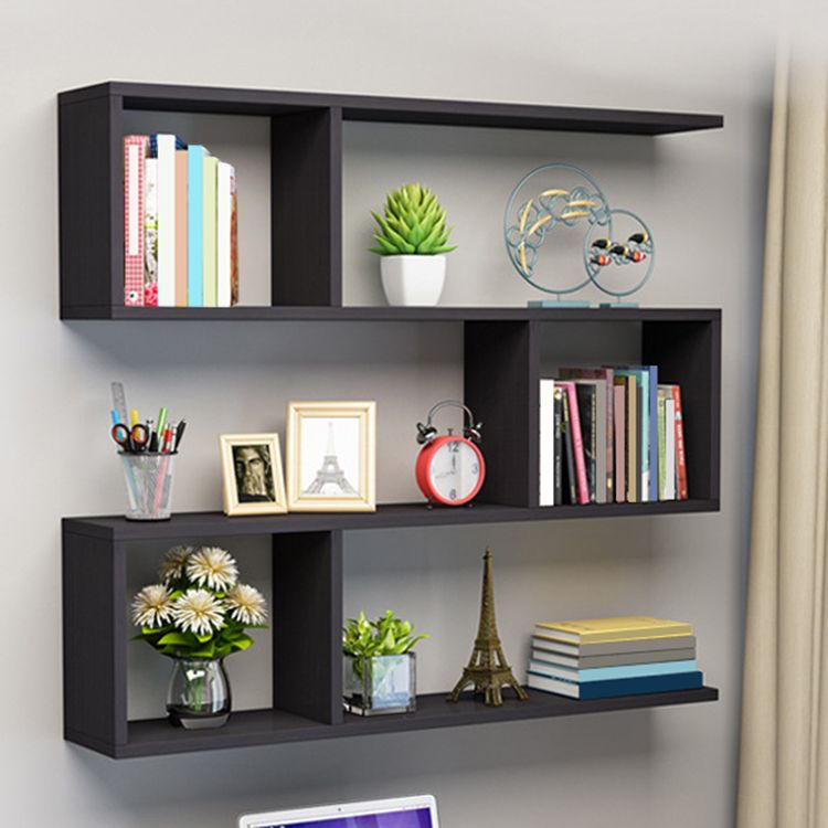 Floating Shelf Bookcase Engineered Wood Book Shelf for Study Room