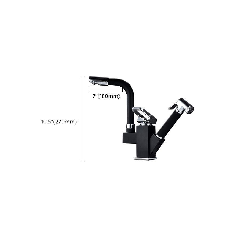 Industrial Single Level Kitchen Faucet Lead Free One Hold Tub Filler Trim
