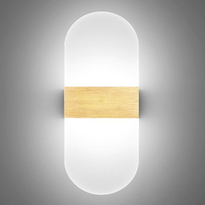 Modern Style Geometric Wall Sconce Lights Metal 1 Light Wall Lighting Fixtures