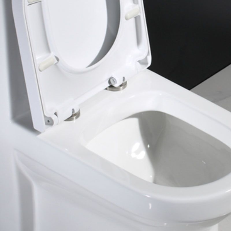 Modern Toilet Bowl Floor Mounted Porcelain All-In-One Flush Toilet