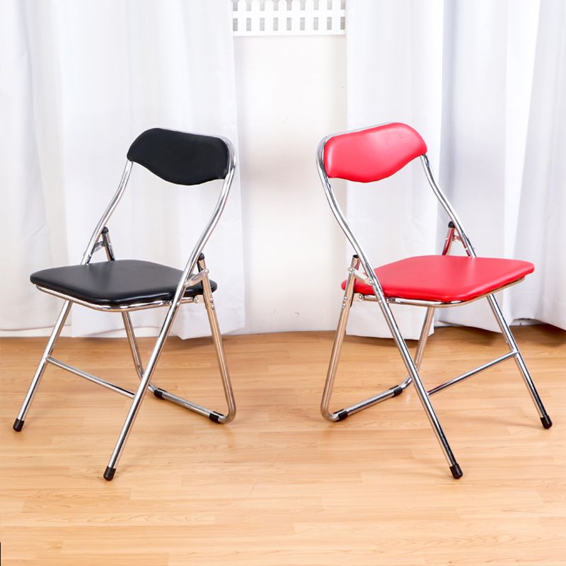 Accueil métal chaise latérale contemporaine pliante dos ouvert dinant la chaise latérale