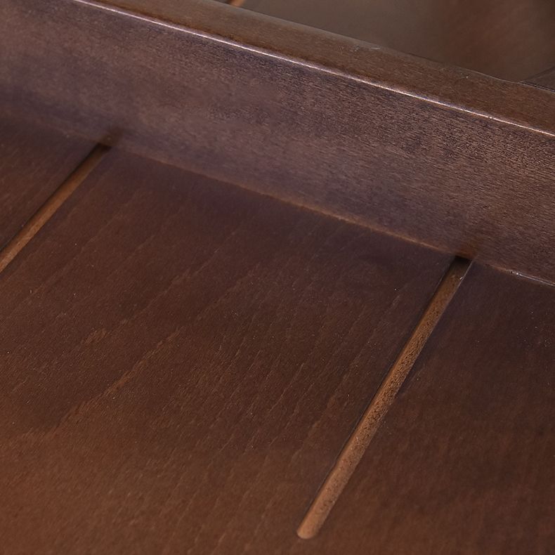Simplicity Beech 3 Legs Dining Table Solid Wood Table Rectangle for Home