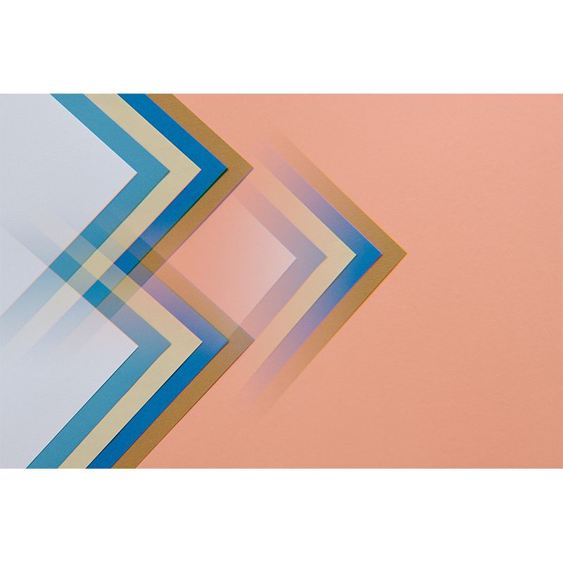 Optical Illusion Eco-friendly Geometry Wall Mural Wallpaper Decorative Wall Decor