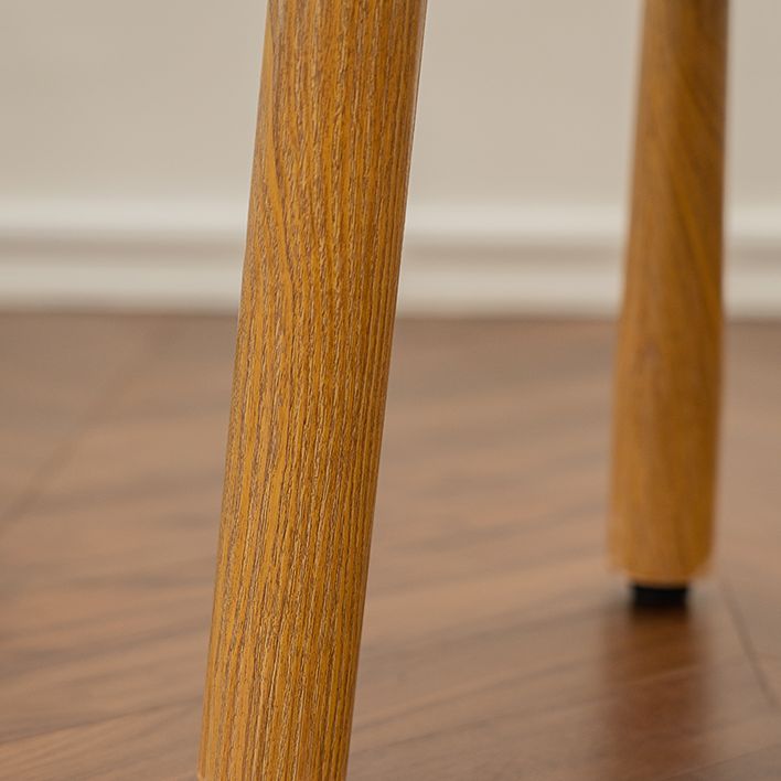Contemporary Upholstered Dining Room Solid Wood Armless Dining Chair