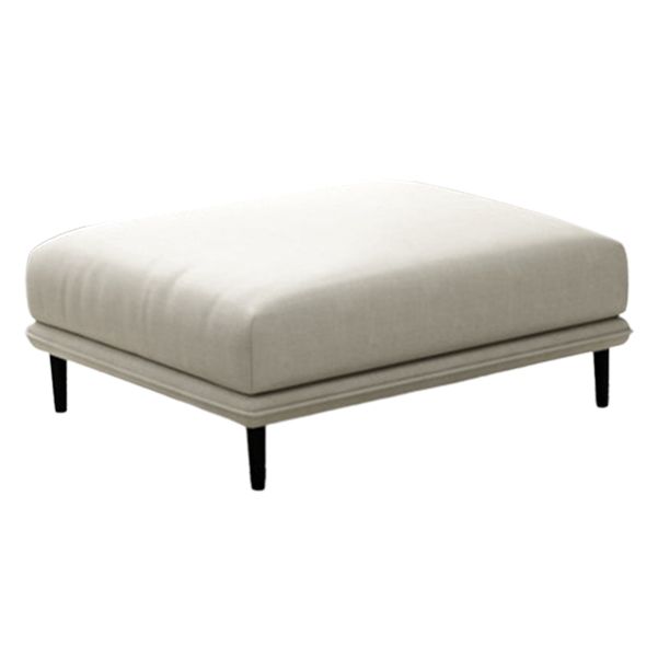 Traditional Linen Accent Chair One Armed Chaise Lounge Couch