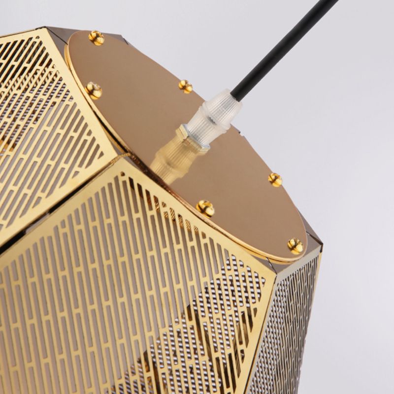 Metall postmoderne Anhänger Licht 1 Lichthänge Deckenleuchte für Esszimmer