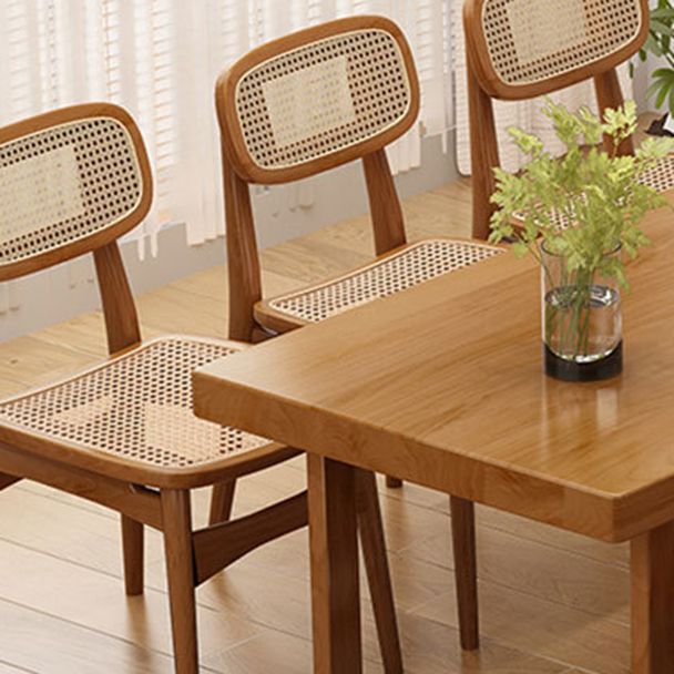 Industrial Solid Wood Table Set 1/2/5/7 Pieces Dining Set for Home Use