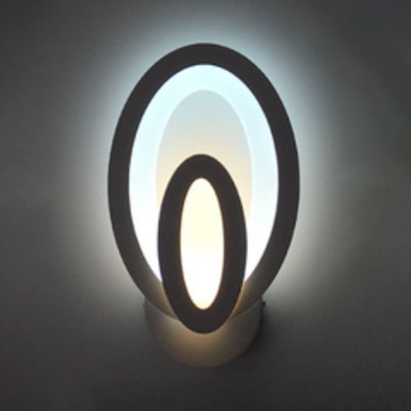 Sconce Light Fixture Modern Style LED Metal Wall Sconce Lighting for Bedroom