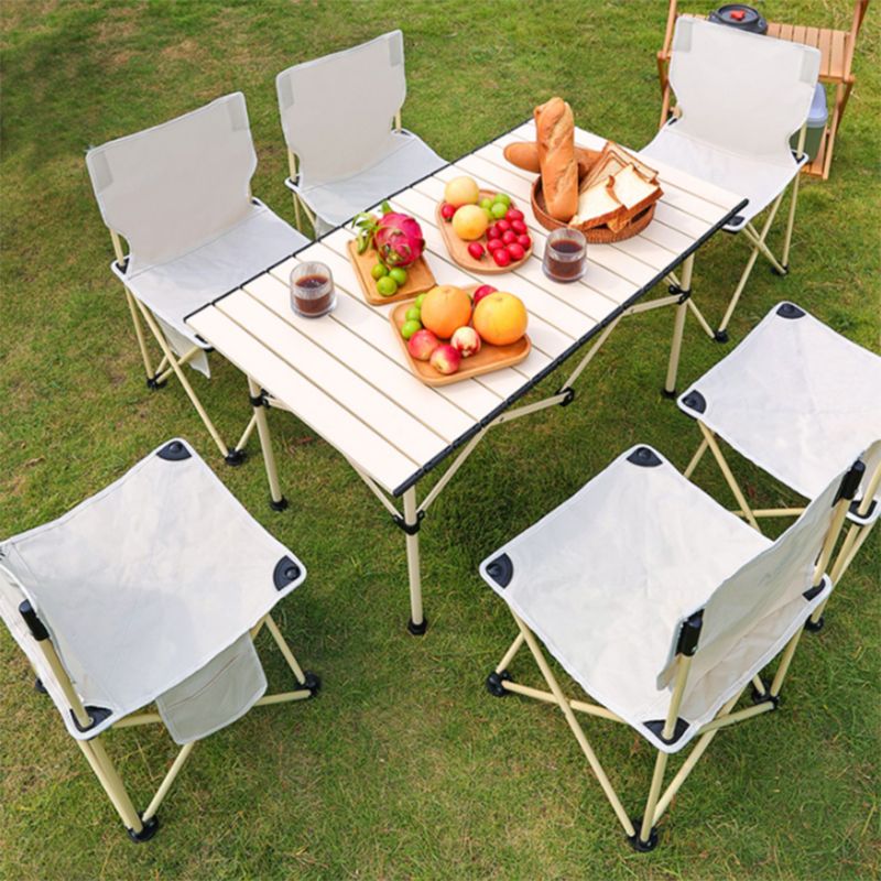 Aluminum Outdoor Folding Table Industrial Rust Resistant Camping Table