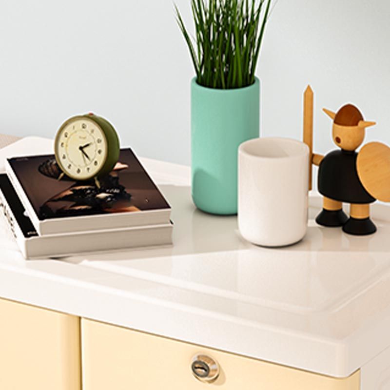 Contemporary 6-drawer Storage Cabinet Plastic Wardrobe Armoire