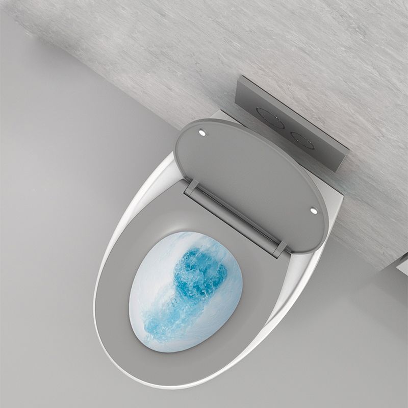 Wall Mount Modern Flush Toilet Porcelain Single Flush Toilet