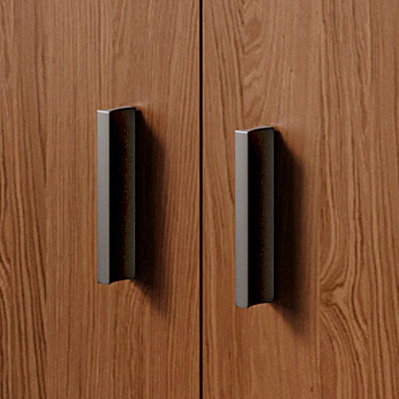 Ladder Open Back Bookshelf Modern Style Engineered Wood Bookcase with Shelves