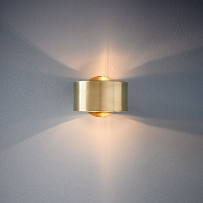 Post Modern Wall Light Metal Golden Lighting for Restaurant and Home