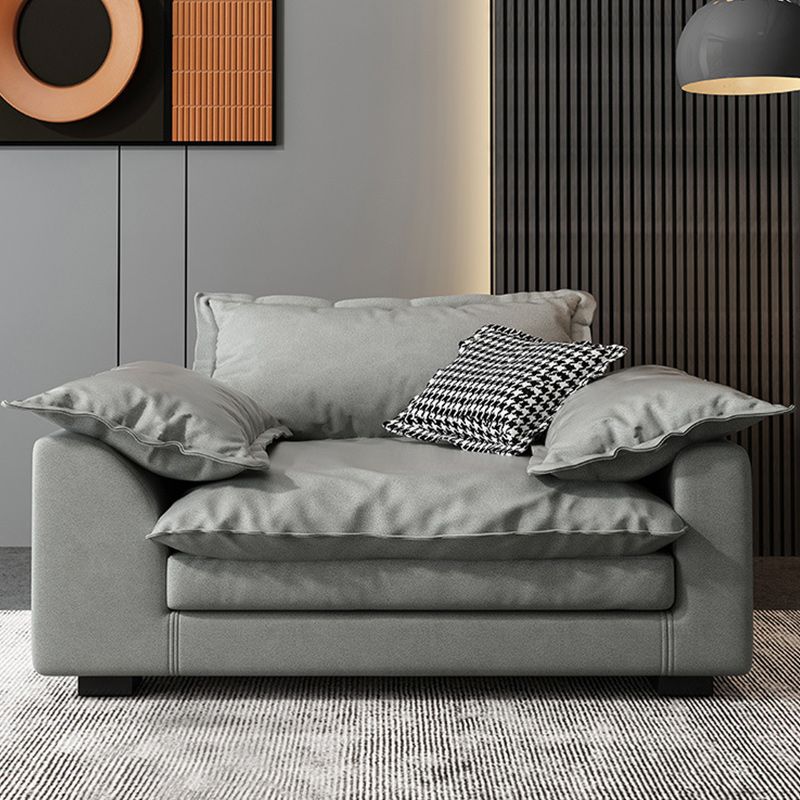 Wohnzimmer Kissen Arm Standard Lose Rückengrau zeitgenössischer Sitzplatz