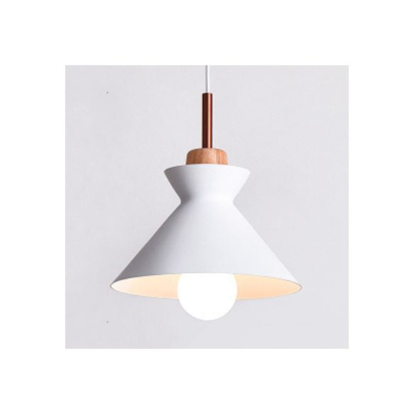 Nordic Style Hanging Lighting with Shade Aluminum Single Head Pendant Lamp for Porch