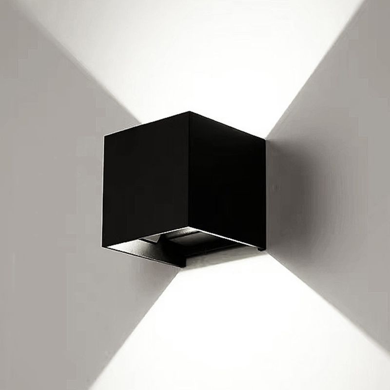 Modern Square Wall Lamp Simplicity Metal Wall Mounted Light Fixture