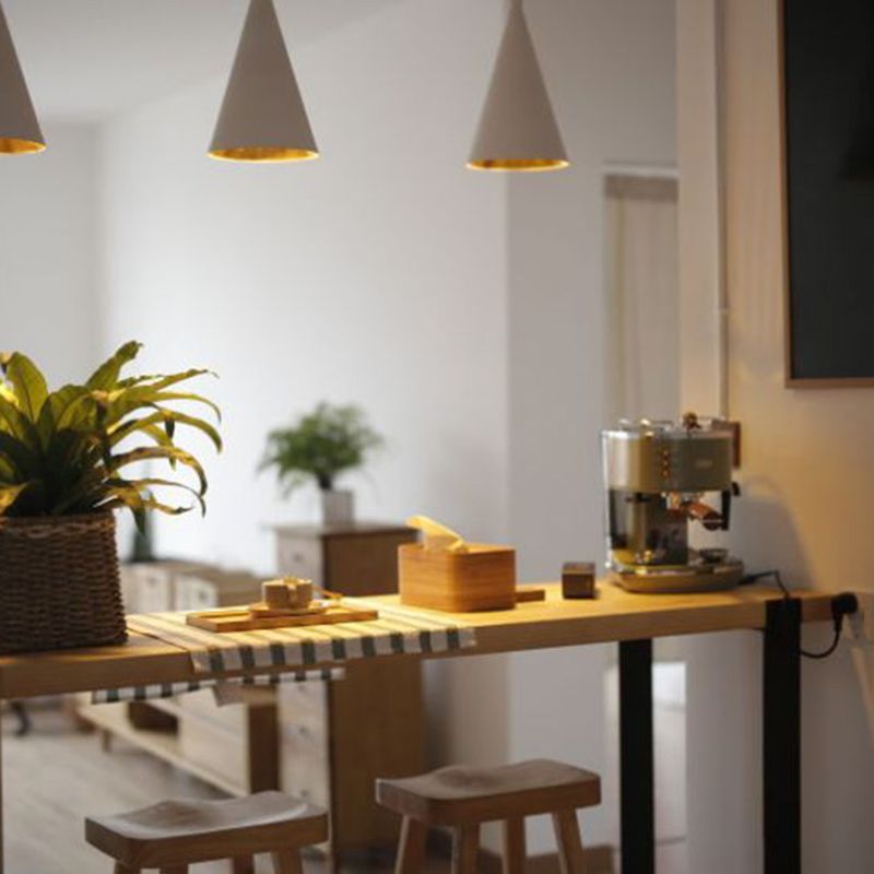 Modern Bar-height Table Solid Wood Top Bistro Pub Table for Dining Room