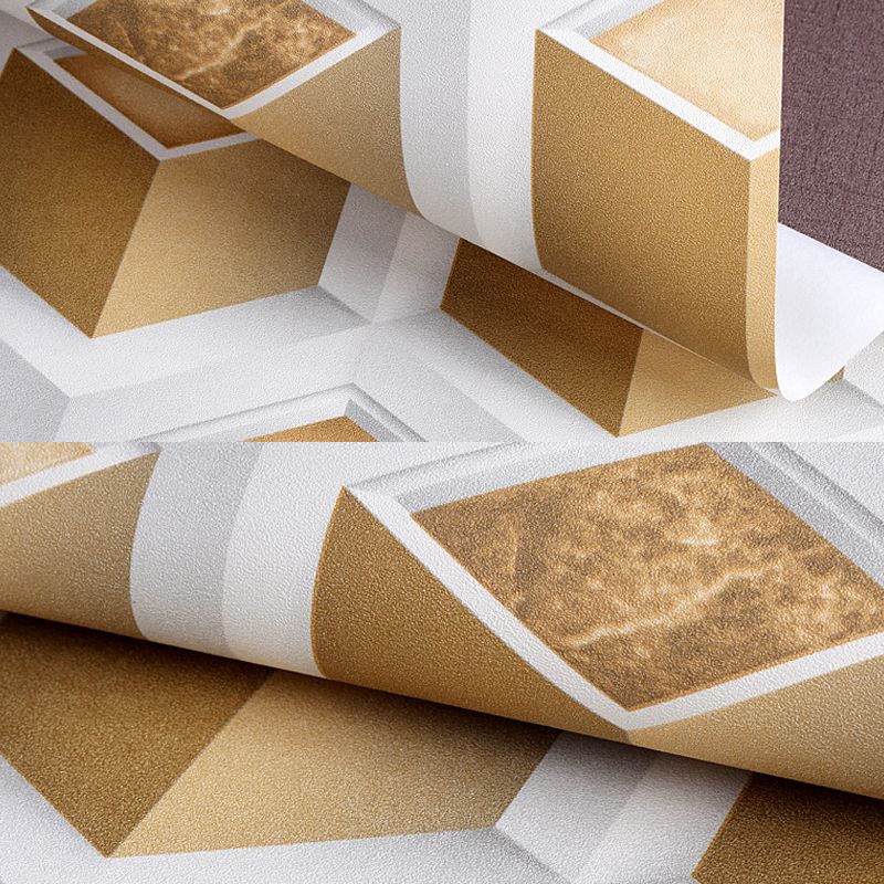 3D-Matrix-Tapetenrolle, pastellfarben, wasserabweisende Wanddekoration für Wohnzimmer
