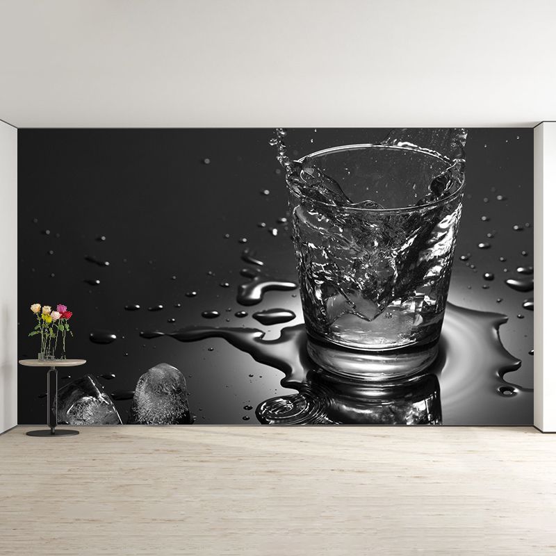 Photography Drunken Liquor Mural Wall Decor Eco-friendly Wallpaper for Bar