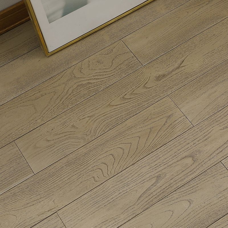 Contemporary Wood Tile Smooth Rectangle Teak Wood for Living Room
